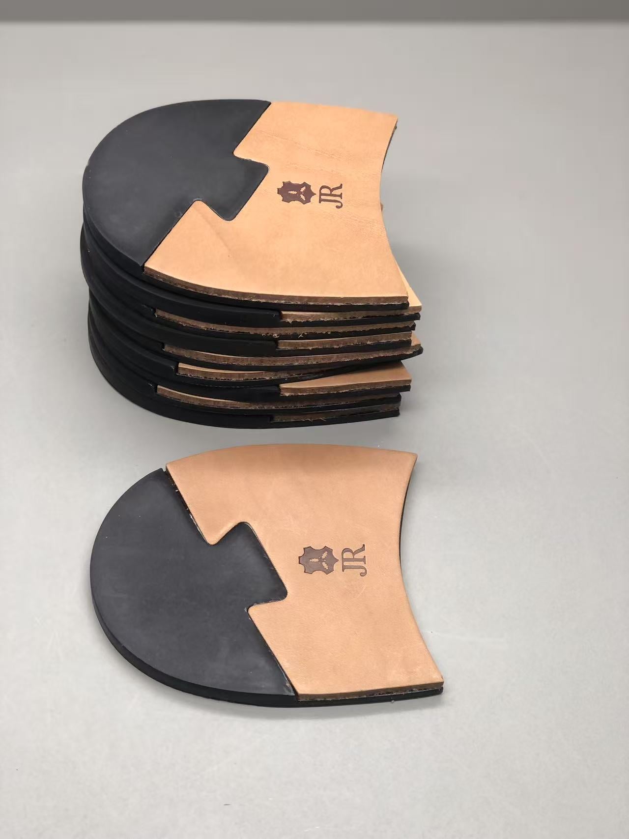 Leather heel top lift JR Rendenbach