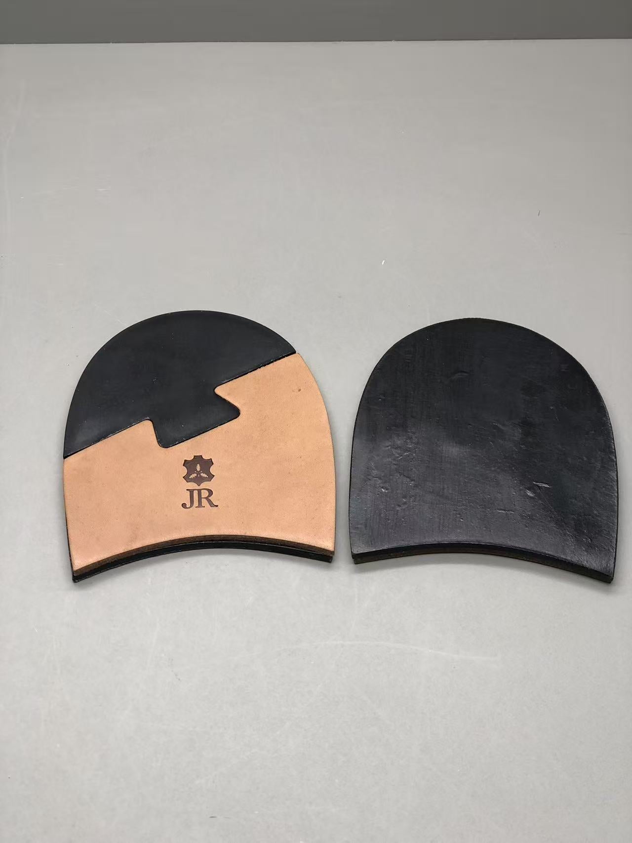 Leather heel top lift JR Rendenbach