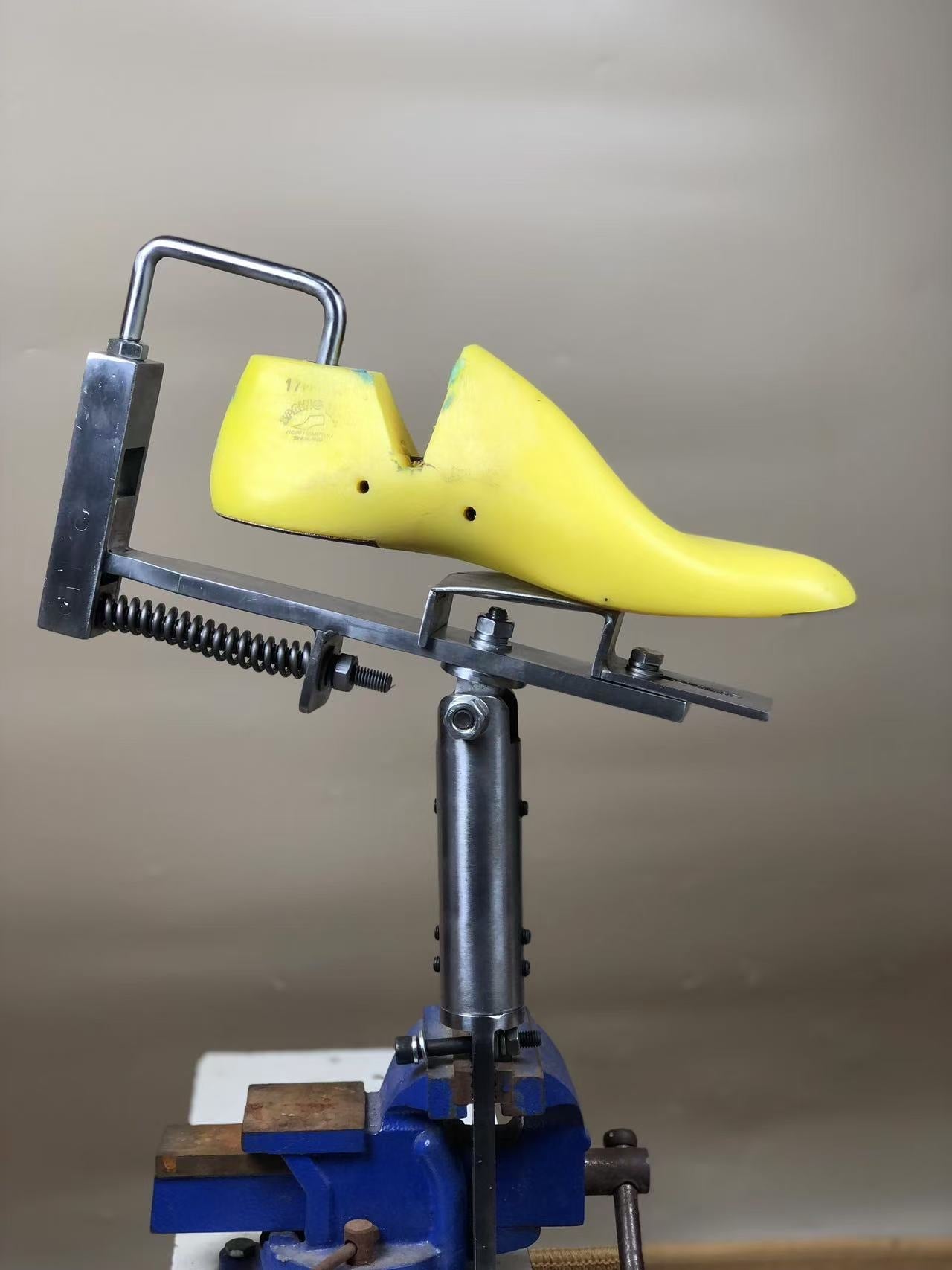 Moccasin shoes stand tools