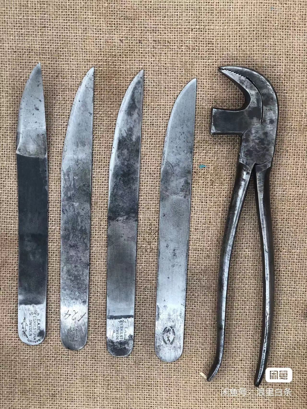 Erik Anton Berg Shoemaker's knife
