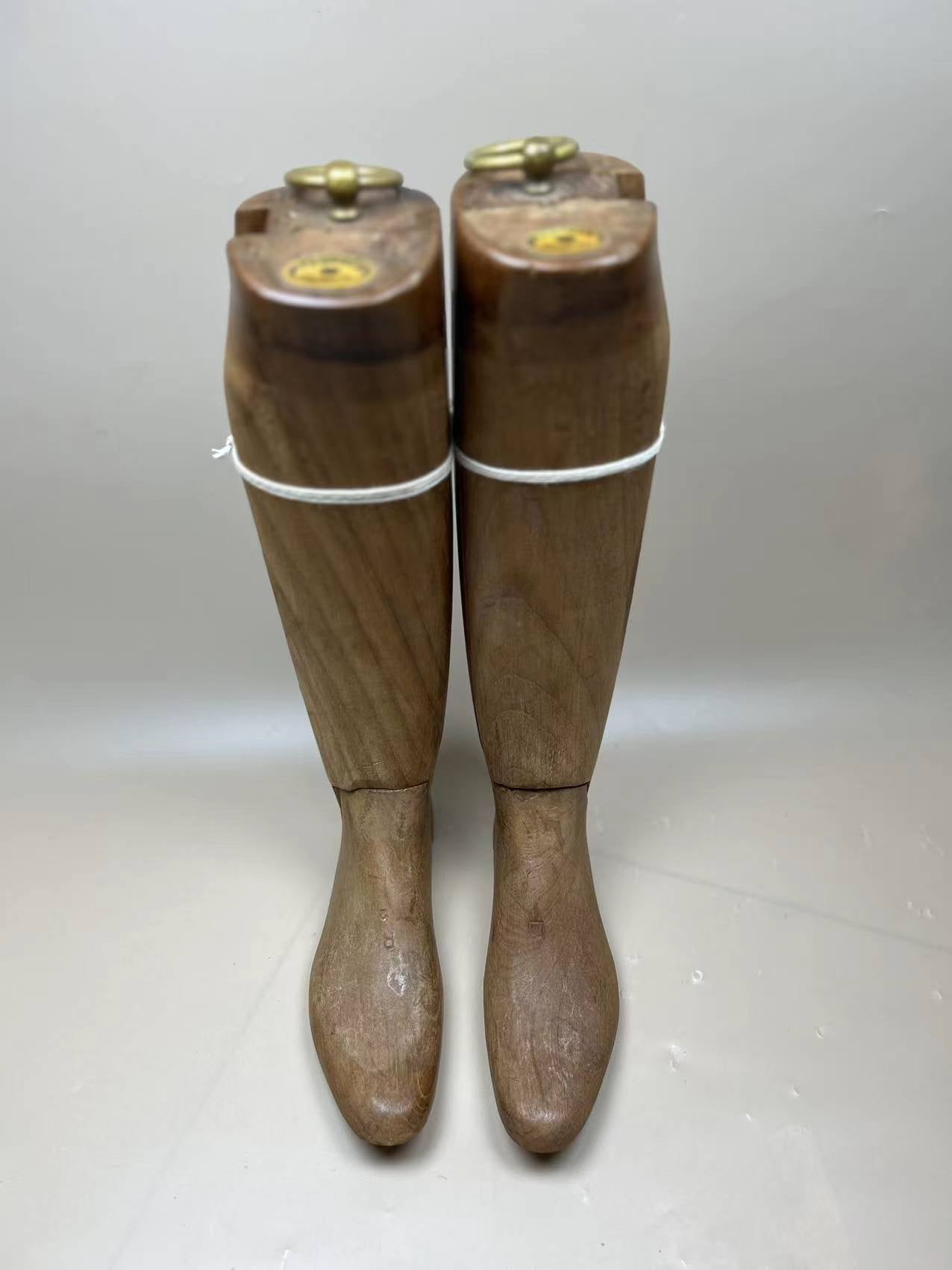 English"Tristram Calcutta" Made Riding Boots Wooden Trees