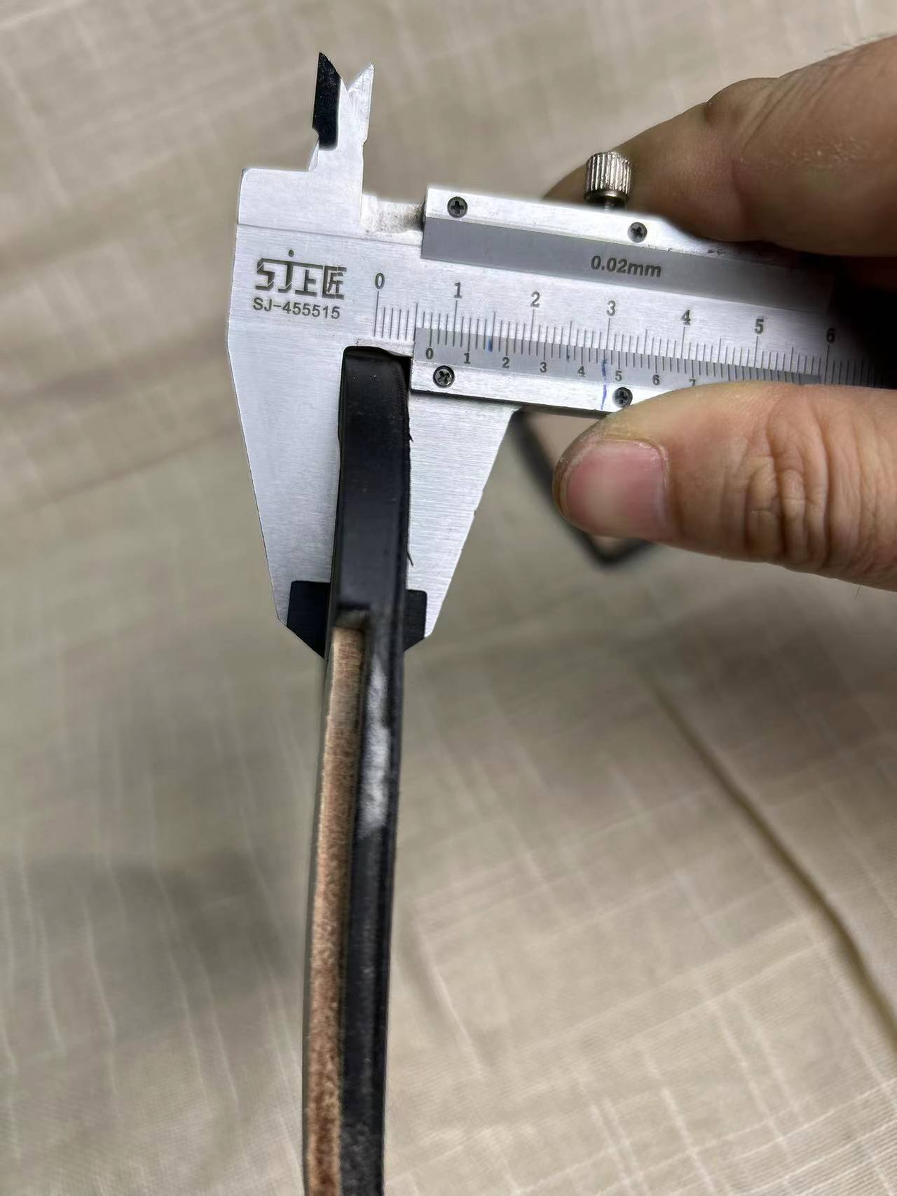 Leather heel top lift