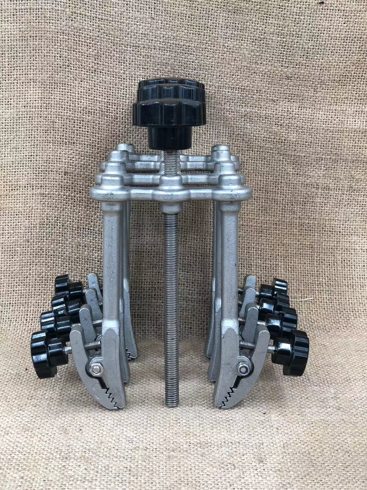 Adjustable clamp for upper crimping