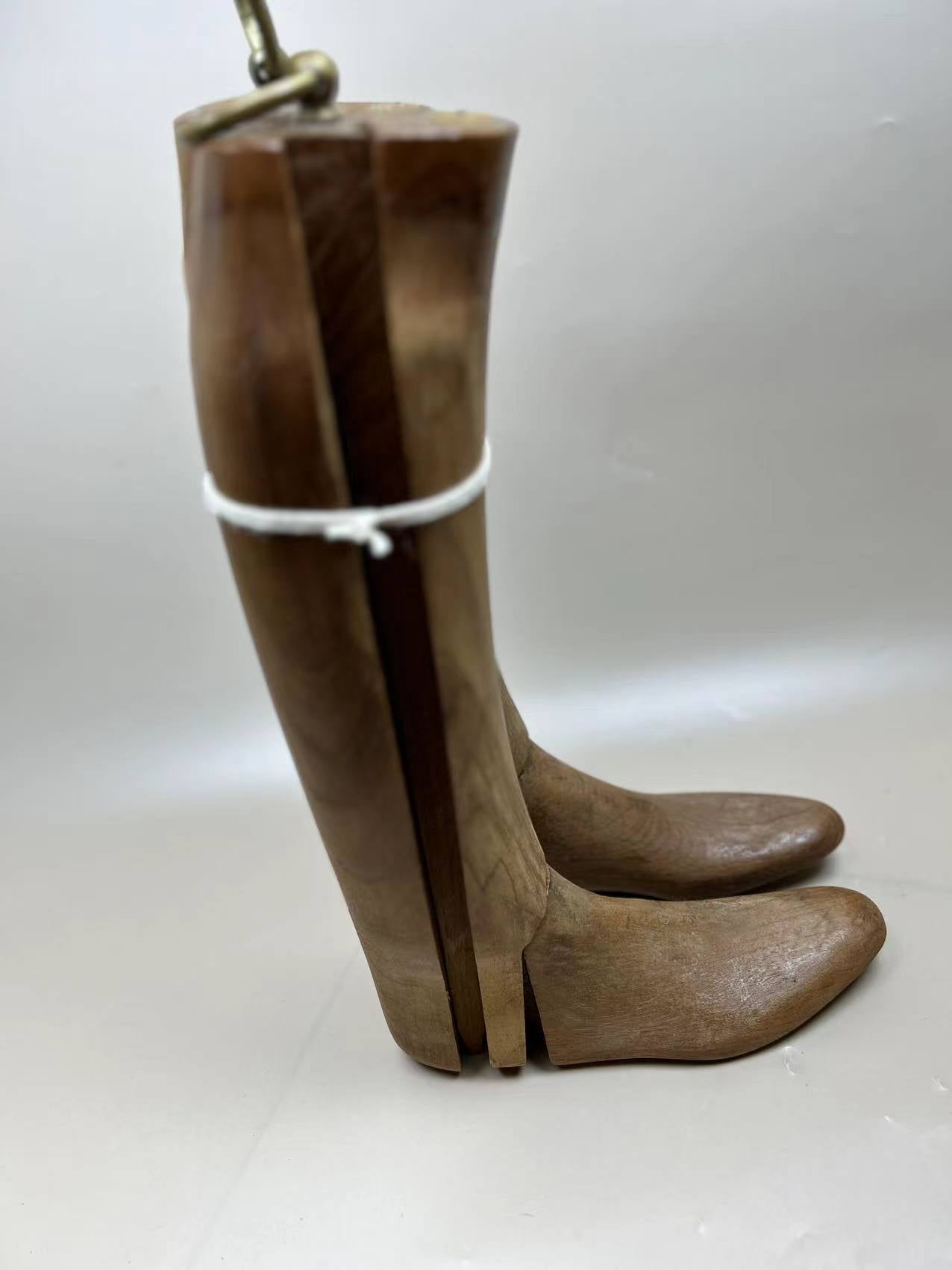 English"Tristram Calcutta" Made Riding Boots Wooden Trees
