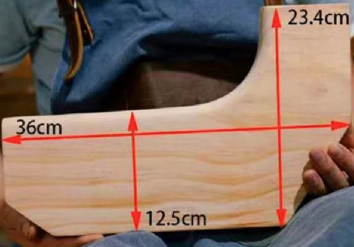 Boot Crimping wood form