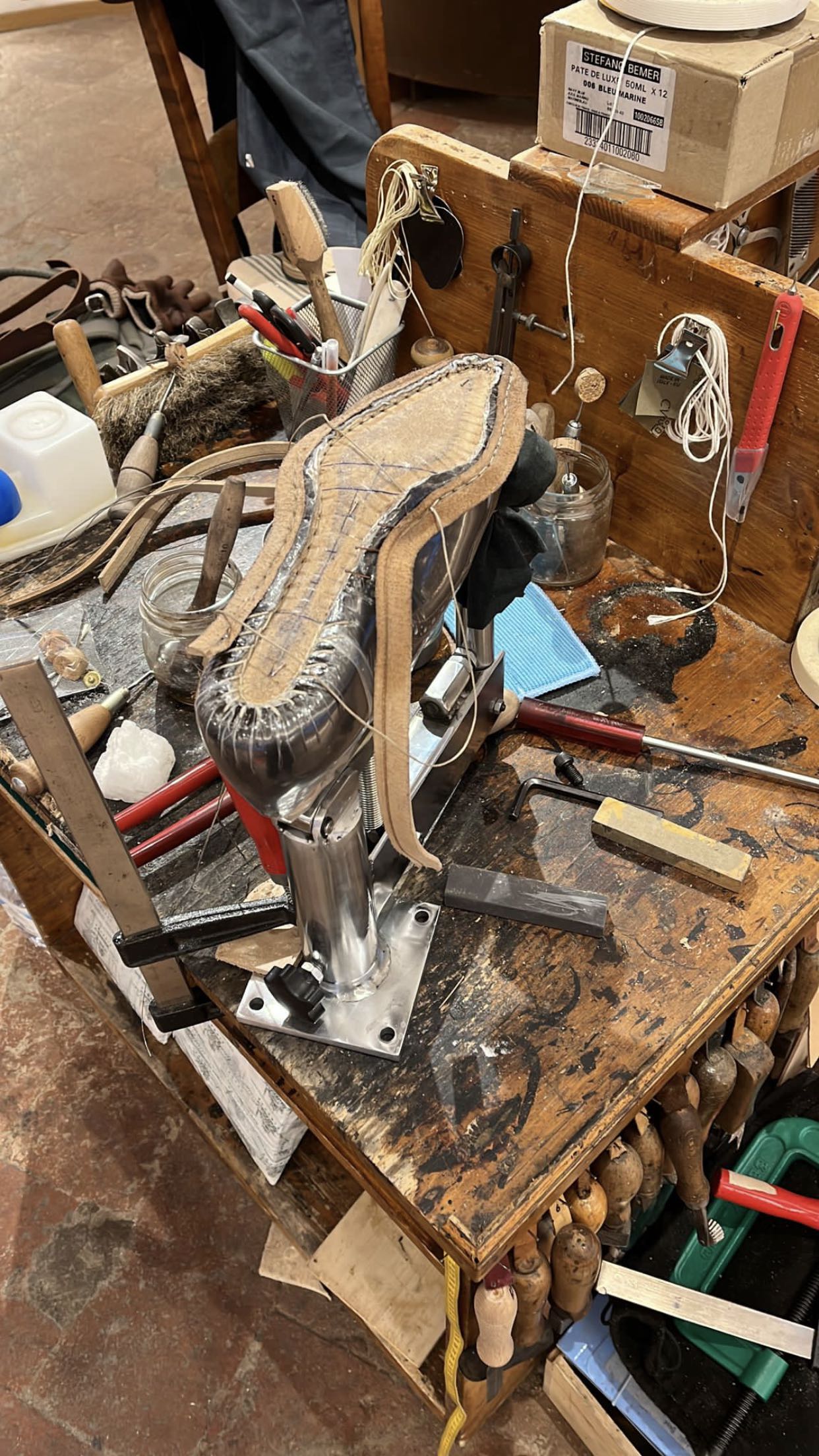 Cobbler Table-top&Bench Shoe Jack