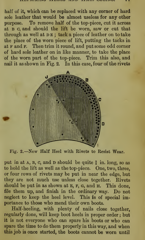 BOOT MAKING AND MENDING