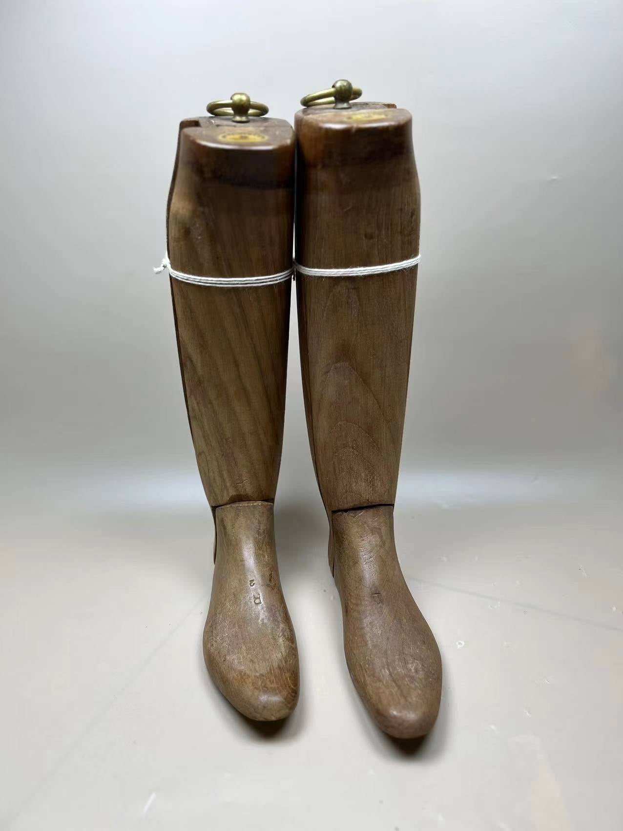 English"Tristram Calcutta" Made Riding Boots Wooden Trees