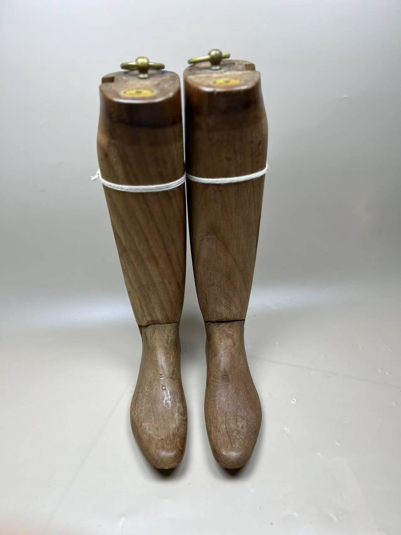 English"Tristram Calcutta" Made Riding Boots Wooden Trees