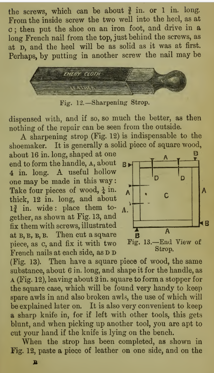 BOOT MAKING AND MENDING